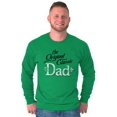 thumbnail image 5 of Fathers Day The Original Classic Dad Men's Long Sleeve Tee T Shirt Brisco Brands L, 5 of 6