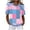 Pink, variant on Vekome Casual Shirts for Women Short Sleeves Plus Size Pullover Tops Loose Collared Tee Shirts Plaid Summer Blouses Pink