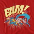 thumbnail image 2 of DC Bam Women's T Shirt, Red, Large, 2 of 6
