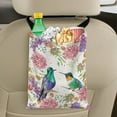 thumbnail image 5 of Yuyamidu Hummingbird Car Garbage Bag Hanging Front or Back Seat Flower Car Trash Bag Waterproof Car Waste Bag Accessories Portable Auto Rubbish Storage Bags, 5 of 7