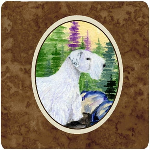 Sealyham Terrier Foam Coasters, Set Of 4