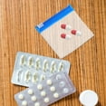 thumbnail image 4 of LULULION 27Pcs Reusable PVC Pill Organizer Bags with Slide Locks and Labels for Travel Use, 4 of 6