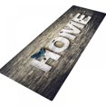 thumbnail image 2 of Runner Rugs with Rubber Backing Non Slip Absorbent Resist Dirt Entrance Rug Soft Area Rug Thickened Flannel Area Rug Nursery Rug Bedroom Living Room Home Kitchen Hallway Laundry Carpet, 2 of 6