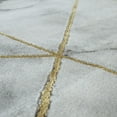 thumbnail image 2 of Paco Home Area Rug Elegant Marble Pattern with Geometric Shapes in Gold Cream - 6'7" x 9'6" (6'x9'), 2 of 5