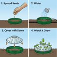 thumbnail image 2 of Rooted Promise ;Salad Garden Kit Lettuce Seed Starter Kit with Grow Rings and Greenhouse Domes 4pk, 2 of 7