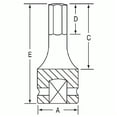 thumbnail image 2 of Grey Pneumatic 1/2" Drive x 15mm Hex Driver 4" Length, 2 of 4