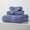 Blue purple, variant on Muddy Cat Towels Luxury Bath Towel Set of 6 Pieces, 100% Turkish Cotton, Ultra Soft & Highly Absorbent for Everyday Use, 2 (700GSM) Bath Towels, 2 Hand Towels, 2Washcloths,Emerald Green