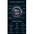 thumbnail image 5 of Men's Watches Sports Outdoor Waterproof Military Watch Date Multi Function Tactics LED Alarm Stopwatch, 5 of 5
