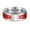 Red, variant on Unisex Stainless Steel Creative Hip Hop Half a Circle Green Imitation Opal Inlay Ring Comfort Fit Beveled Edges Size 6