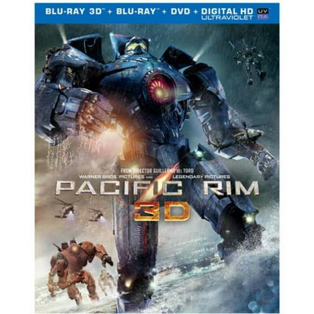 Pacific Rim (3D Blu-ray + Blu-ray + DVD + Digital HD) (With INSTAWATCH) (Widescreen)