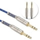 thumbnail image 4 of Cable de audio macho a macho, macho de 6,35 mm a cable de audio estéreo macho Enchufe de cable de audio Diseño de próxima generación, 4 of 8