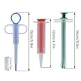 thumbnail image 2 of Holzlrgus 4PCS Pet Syringe Pet Pill Shooter Soft Tip Pet Tablet Feeder Reusable Medical Feeding Dispenser Tool for Cats Dogs Small Animals, 2 of 6