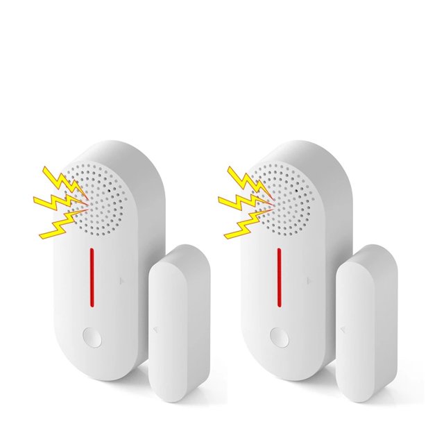Tuya Door Window Sensor Door Opening Detector Sound Alarm Timed Arm And Disarm Home Security Protection APP ,Consistent Performance