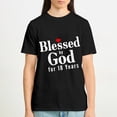 thumbnail image 5 of Blessed by God for 18 year 18th Birthday Anniversary T-Shirt, OdeJous Funny T-Shirt Black, 3XL, 5 of 5