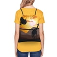 thumbnail image 4 of Naloa Giraffes Of The African Savannah Drawstring Backpack String Bag Cinch Water Resistant for Gym Shopping Sport Yoga, 4 of 6