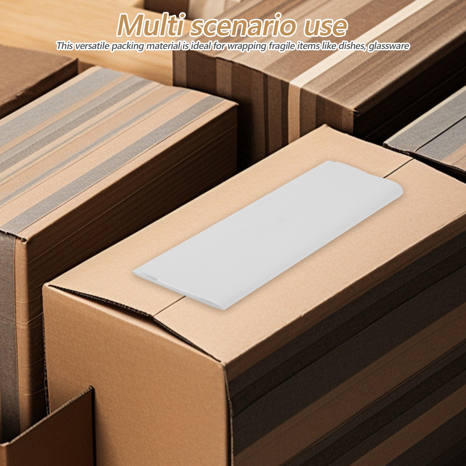 8x8 Air Pillows - 40 Gallon Void Fill For Shipping & Packaging (HDPE Material)