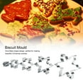 thumbnail image 3 of Cookie Mold,Delaman 5Pcs Christmas Biscuit Mould Stainless Steel Cookies Cutter Cake Decor Baking Mold Tool Kitchen Accessories, 3 of 8