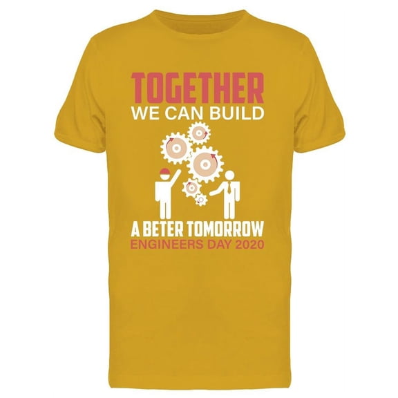 Together We Can  T-Shirt Men -Image by Shutterstock, Male x-Large
