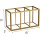 thumbnail image 1 of Soporte para brochas de maquillaje dorado XianweiShao 8390611319588, 1 of 1
