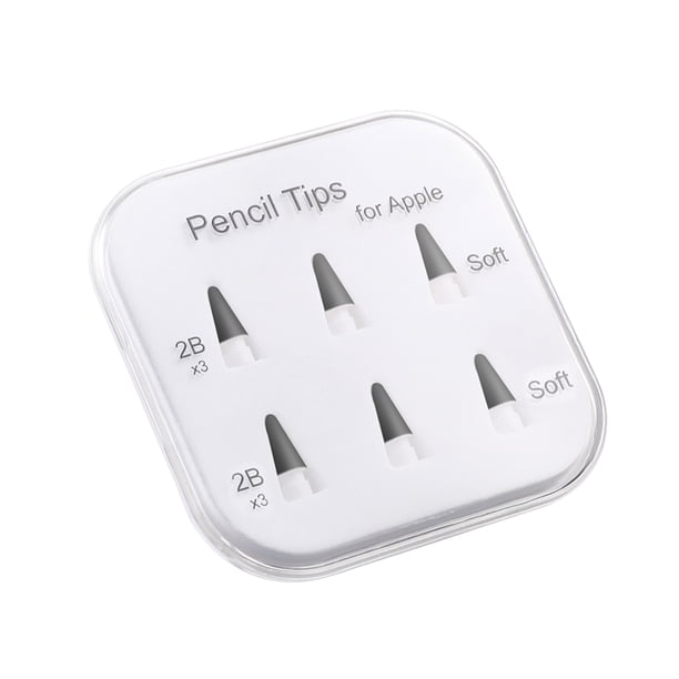 Lápices Consejos Pintura Antena retráctil Antena Pantalla táctil Pens Tip Reemplazo Reemplazo de Accesorios Reemplazo para iOS iPad Negro 6pcs 2b Guardurnaity EL022390-02B