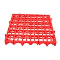 thumbnail image 2 of Wzmzjy Drainage Interlocking Floor Tile Grating Panel 40x40x4 cm Floor Mat with Drain Red, 2 of 6