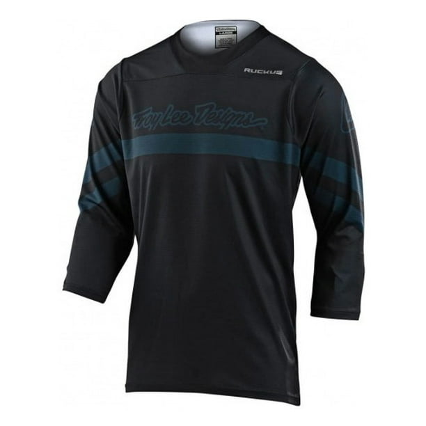 JERSEY RUCKUS 3/4 FACTORY BLACK/GRAY Troy Lee Design RUCKUS 3/4 JERSEY