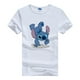 thumbnail image 2 of Disney-camisetas con estampado de Lilo & Stitch para mujer, blusa blanca Kawaii, blusas holgadas de manga corta, 2 of 4