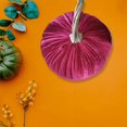 thumbnail image 5 of Artificial Velvet Pumpkins Fall Harvest Decor Fabric Foam Pumpkins for Thanksgiving Halloween Table Centerpieces Wedding Farmhouse Autumn Home Decor, 5 of 7