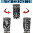 thumbnail image 6 of Personalized Wolf Gifts for Men Boy Dad Husband 20oz Insulated Stainless Steel Coffee Cup Travel Mug Tumbler Water Bottle with Lid Wolves Gift for Christmas Birthday Father''s Day Valentine, 6 of 6