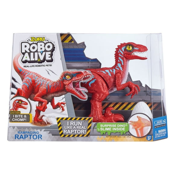Robo Alive Rampaging Raptor Dinosaur Toy