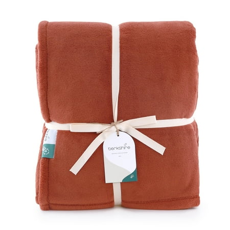 Berkshire Recycled Serasoft Blanket Full/Queen  Red