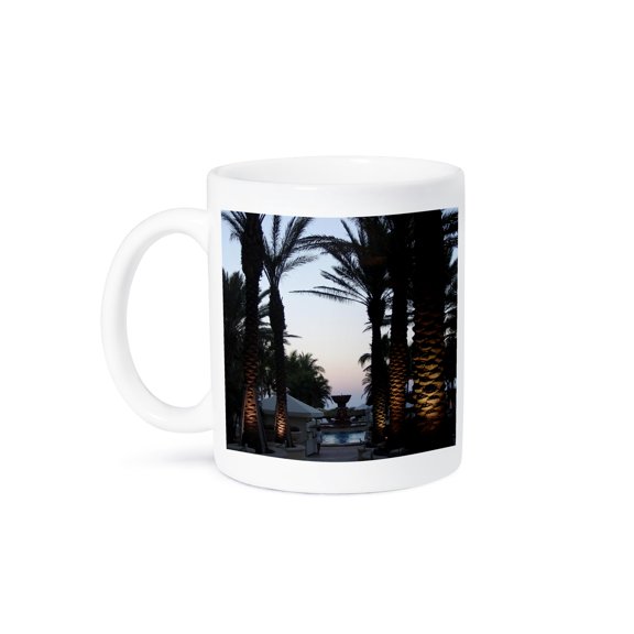 3dRose, Dusk At Miami Beach, 15oz Mug