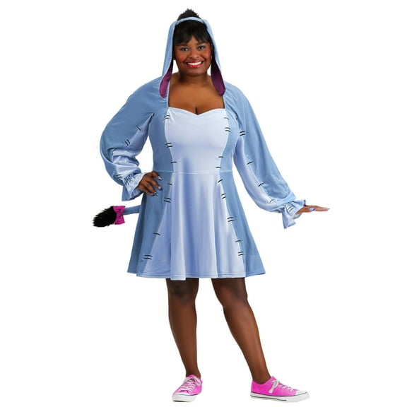 Plus Size Disney Eeyore Costume Dress for Women