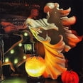 thumbnail image 3 of Adorno de Fantasma de Halloween con Linterna, Estatua de Resina de Ahorro de Energía para Decoración de Jardín y Patio, Color, 3 of 5