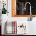 thumbnail image 3 of Celebration Plaid 100% Cotton Kitchen Towel, 3 of 4