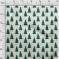 thumbnail image 2 of oneOone Polyester Spandex Green Fabric Merry Christmas Diy Clothing Quilting Fabric Print Fabric By Yard 56 Inch Wide, 2 of 4