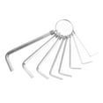 thumbnail image 4 of UPGRATOR 8 Pcs Hexagonal Key Tool Silver for Mechanics in Garage Workshop, 4 of 7