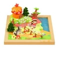 thumbnail image 1 of MesaSe Handmade Micro Scene Little Red Riding Hood Material Kit Crystal Glue Light Clay Children‘s Parent Child Craft Diy Toys, 1 of 4