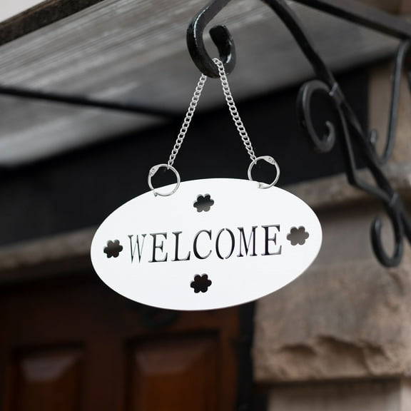 STOBOK 10Pcs Stainless Steel Hanging Chains with Hooks for Decorative Picture and Plant Hangers