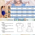 thumbnail image 3 of Gibobby Traje de Baño Sexy Bikini Traje de baño corto para mujer con espalda recortada y diseño de encaje para un ajuste favorecedor y moderno(Azul,M), 3 of 3
