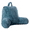 Blue 18x15 inches, variant on Milliard Reading Pillow with Shredded Memory Foam, Large Adult Backrest with Arms, Back Support for Sitting Up in Bed with Washable Cover (Sit up Pillow)