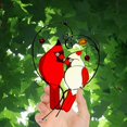 thumbnail image 2 of Adorno de pájaro para ventana, colgante con personalidad, material de pájaro, multicolor, 2 of 5