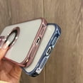 thumbnail image 3 of Magnetic Clear iPhone 14 Pro Max Case [Compatible with MagSafe] [Logo View] for Women & Men, Electroplating Process Full Camera Cover Protection Compatible with iPhone 14 Pro Max-Pink, 3 of 14