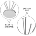 thumbnail image 3 of FESTFENDS Soporte Metálico Telescópico Para Escritorio Color Plata Ideal Para Reuniones Y Oficina, 3 of 8