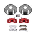 thumbnail image 2 of PowerStop Rear Z26 Street Warrior Brake Pad and Rotor Kit with Red Powder Coated Calipers Fits: MITSUBISHI Select Models KC155-26, 2 of 4