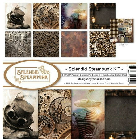 UPC: 0810040179594 | Reminisce Splendid Steampunk Collection Kit