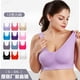 thumbnail image 2 of Sujetador deportivo sin aros de talla grande, Push Up/Fitness/Seamless Bra Eccomum Blanco/5XL, 2 of 2