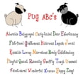 thumbnail image 2 of CafePress - Pug ABC's Infant Bodysuit - Baby Light Bodysuit, Size Newborn - 24 Months, 2 of 4