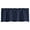 Dark Blue, variant on Guozer Valance Curtain For Kitchen Black Out Window Curtains For Living Dining Room Window Valance 57×18inches
