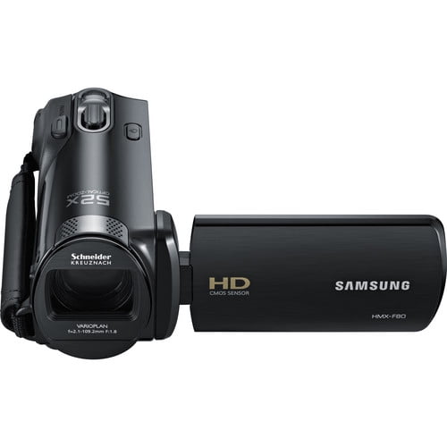 Samsung HMX-F90 Camcorder Black Bundle with 2x32 GB Memory Card